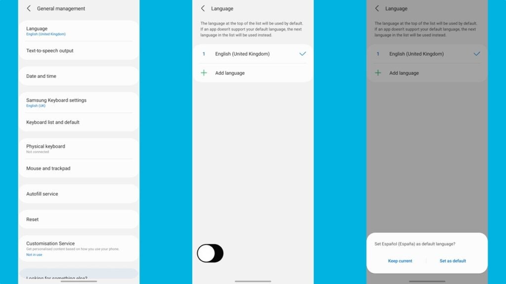 how to change language on wear os 3 android steps