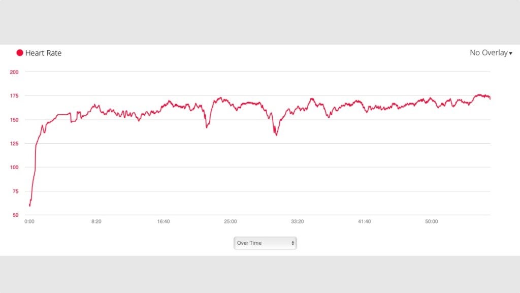 Garmin HR data